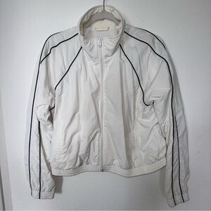 Abercrombie & Fitch White Jacket